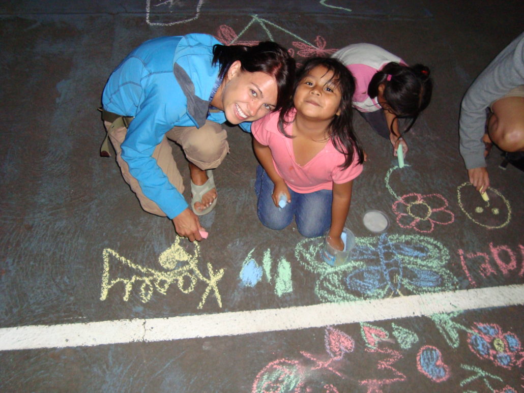 community child volunteer kasey olivier